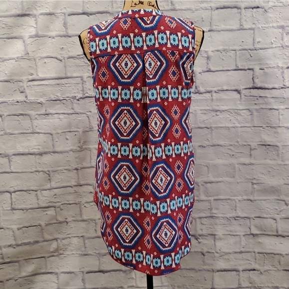 Aztec Print Tank - Picture 4 of 4